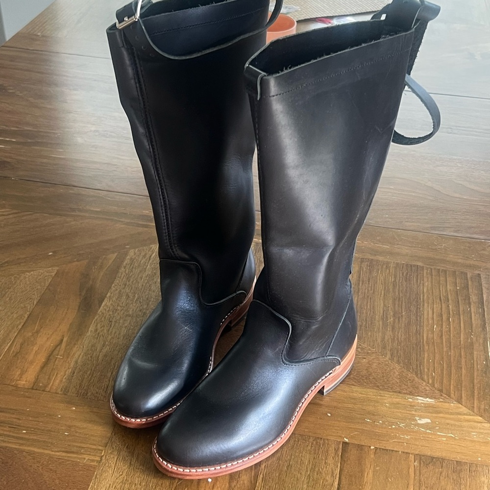 Red Wing Shoes Women’s Heritage Marion Black Leather Riding Boots Size 7